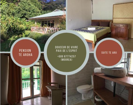 Pension Te Aroha - Te Arii Maatea ภายนอก รูปภาพ
